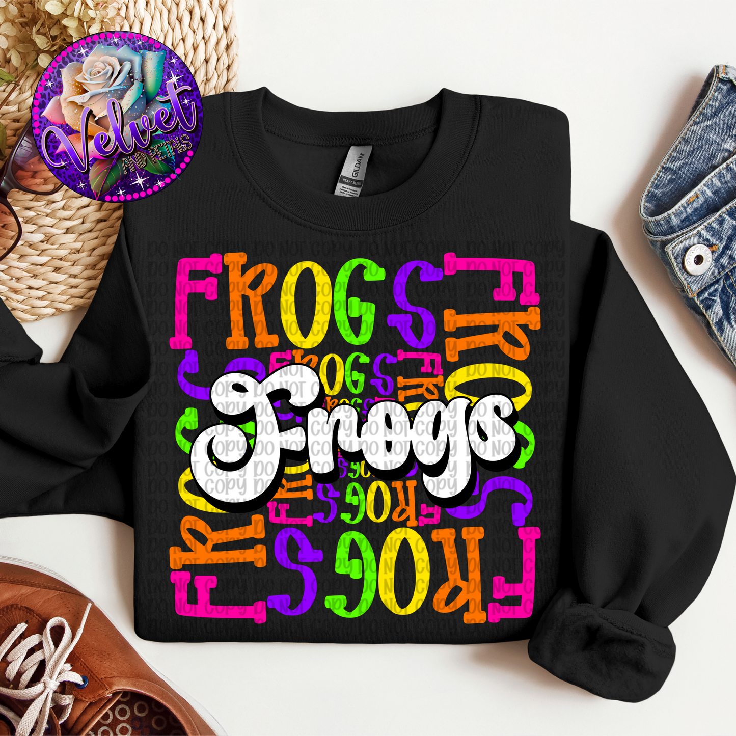 Neon Frogs