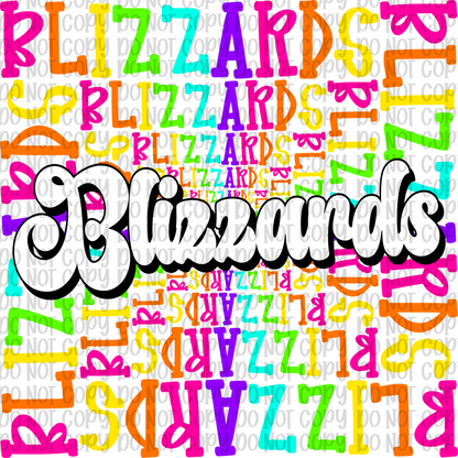 Neon Blizzards