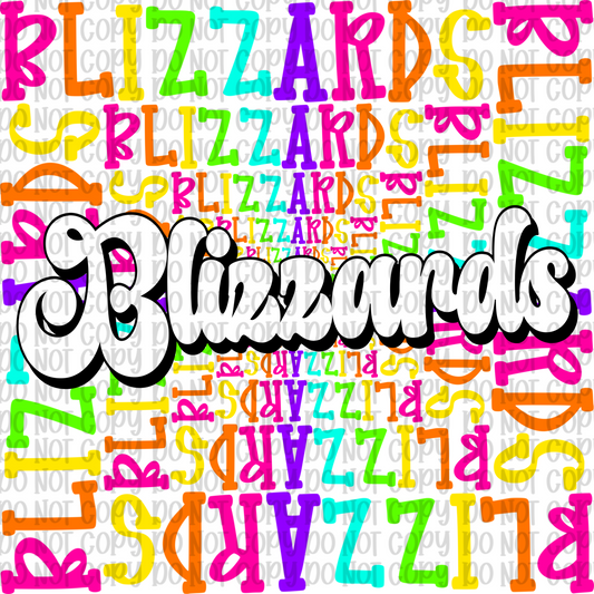 Neon Blizzards