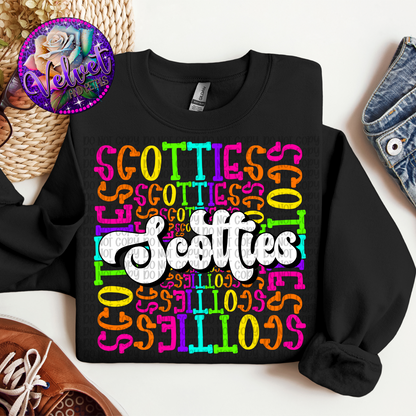 Neon Scotties