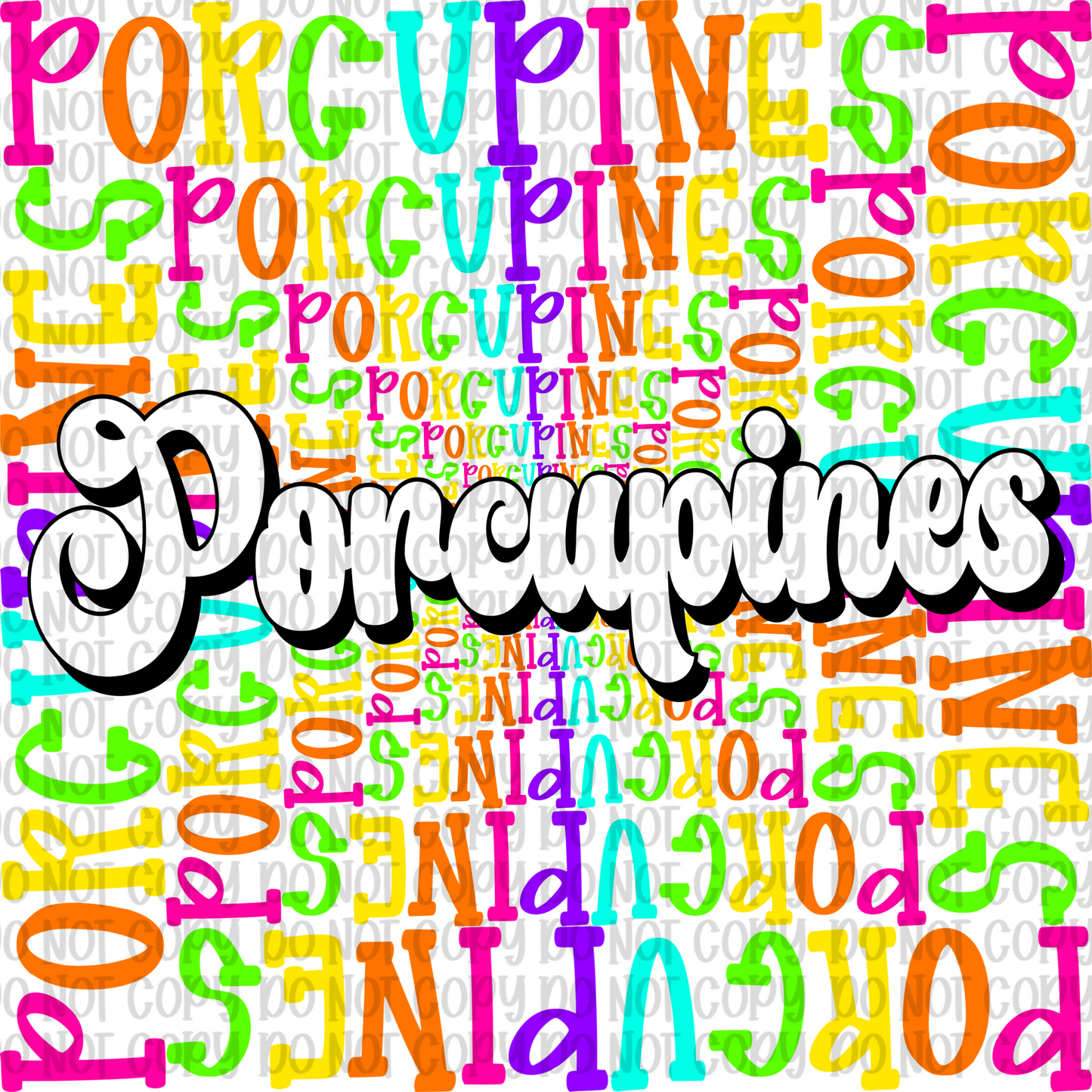Neon Porcupines