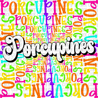 Neon Porcupines