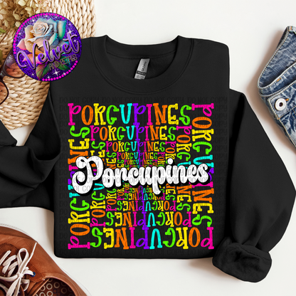 Neon Porcupines