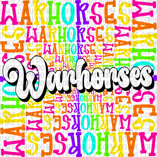Neon Warhorses