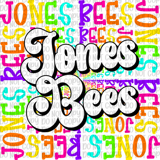 Neon Jones Bees