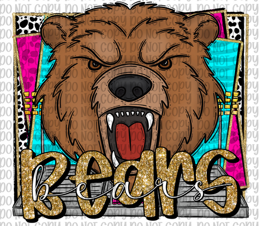 Bears Mascot Brown