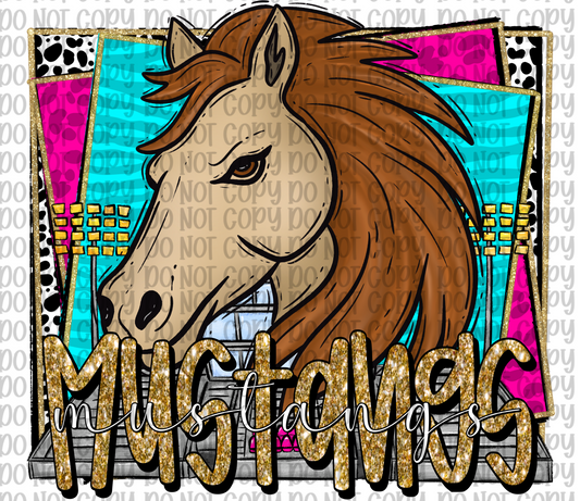 Mustangs Mascot