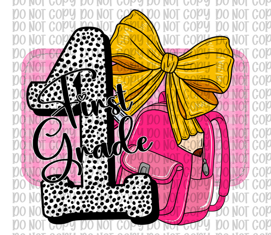 Pink First Grade