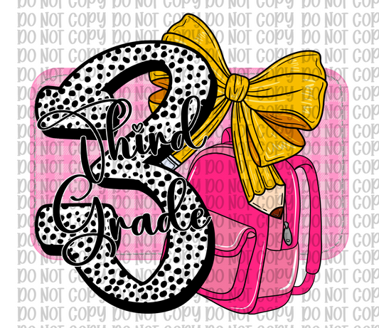 Pink 3rd Grade