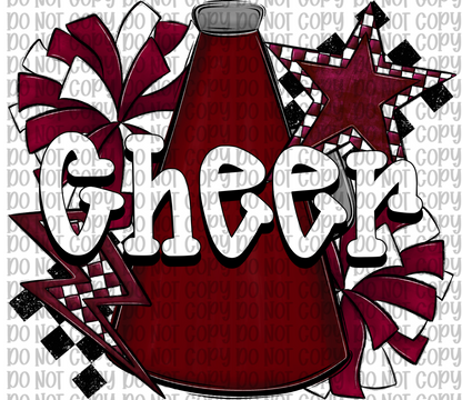 Cheer Maroon