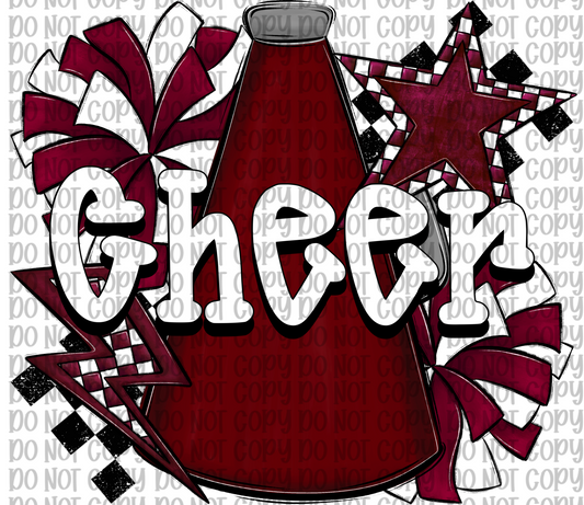 Cheer Maroon