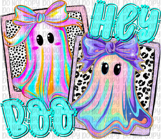 Hey Boo Ghost Polaroids
