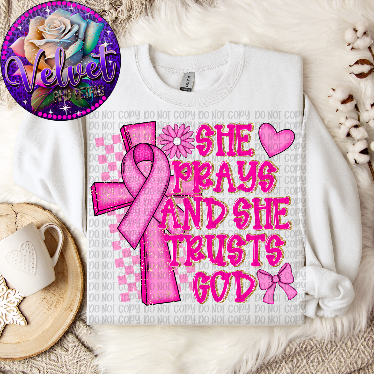 She Prays And She Trusts God