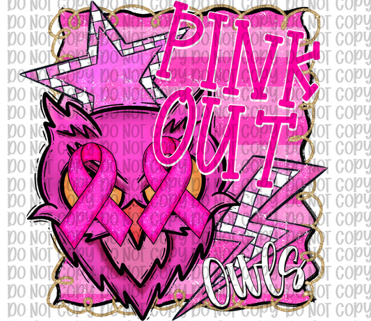 Pink Out Owls