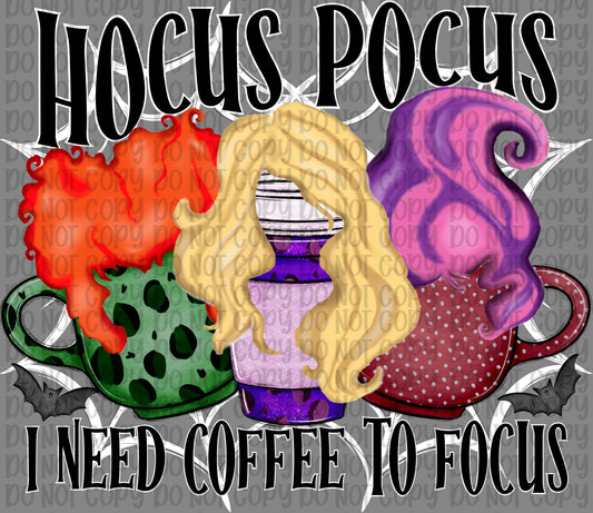 I Need Coffee To Focus