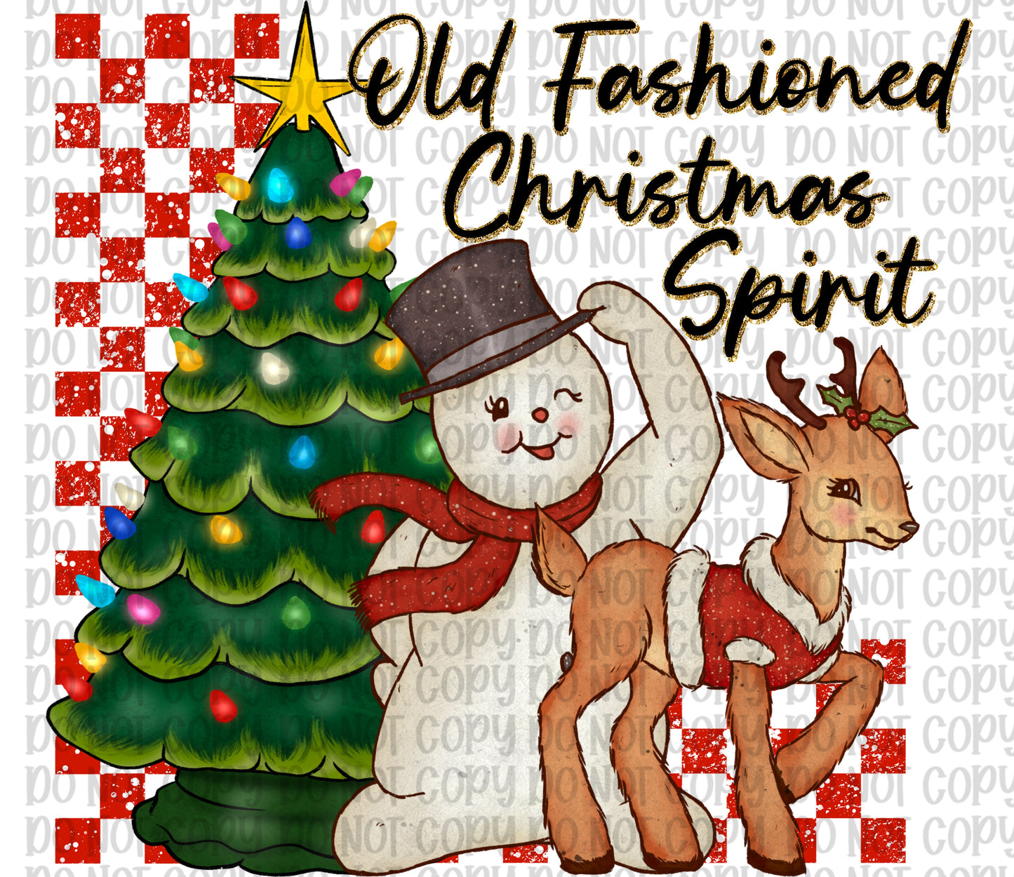 Old Fashioned Christmas Spirit
