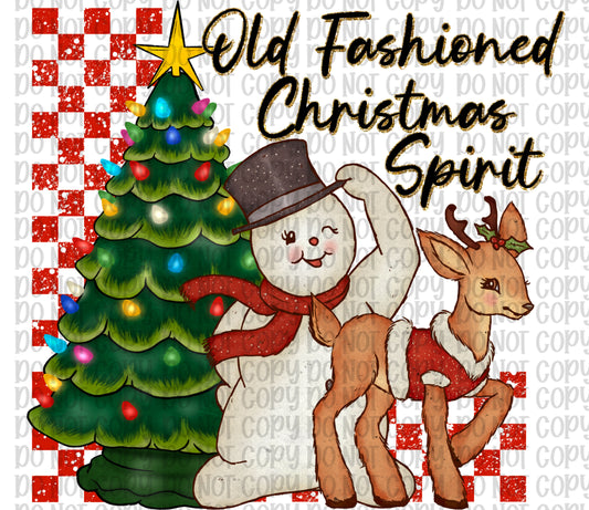 Old Fashioned Christmas Spirit