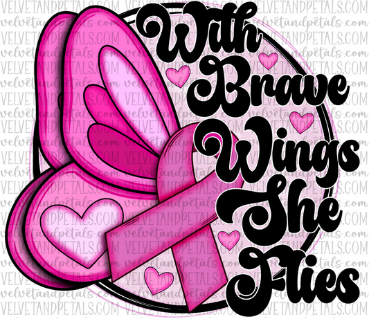 With Brave Wings She Flies