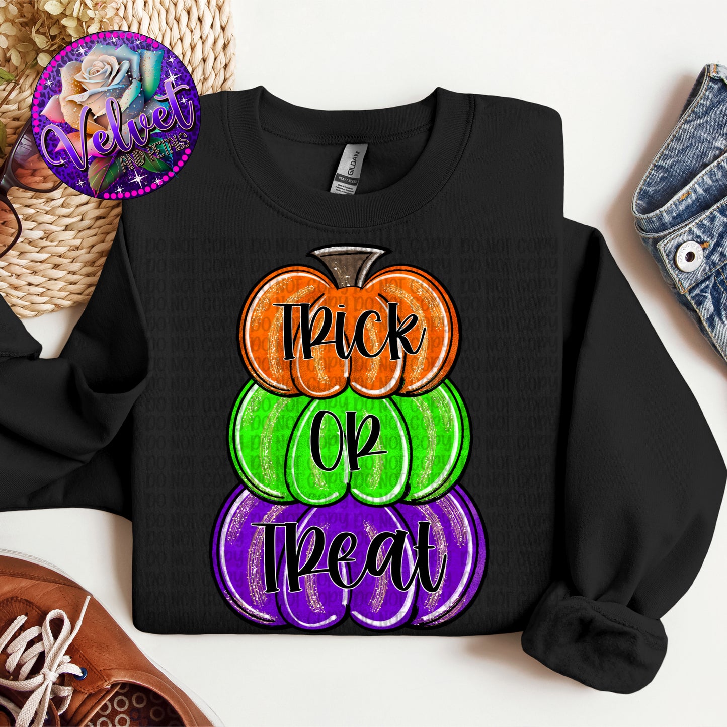 Stacked Halloween Pumpkins