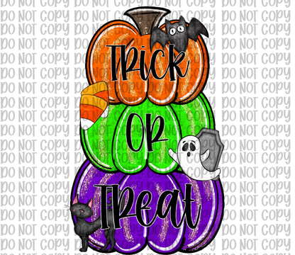 Stacked Halloween Pumpkins 2