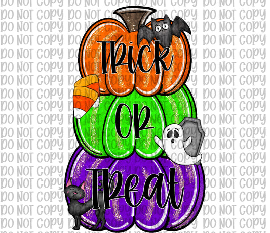 Stacked Halloween Pumpkins 2