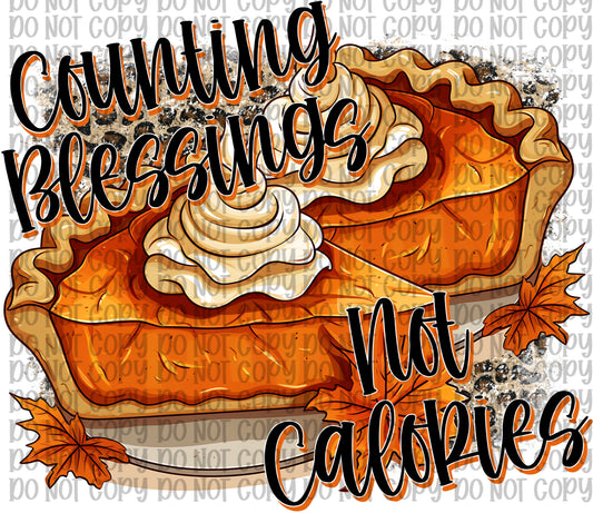 Counting Blessings Not Calories