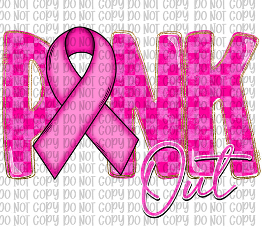 Checkered Pink Out