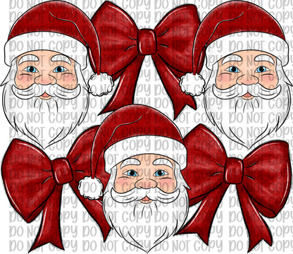 Santa & Bows