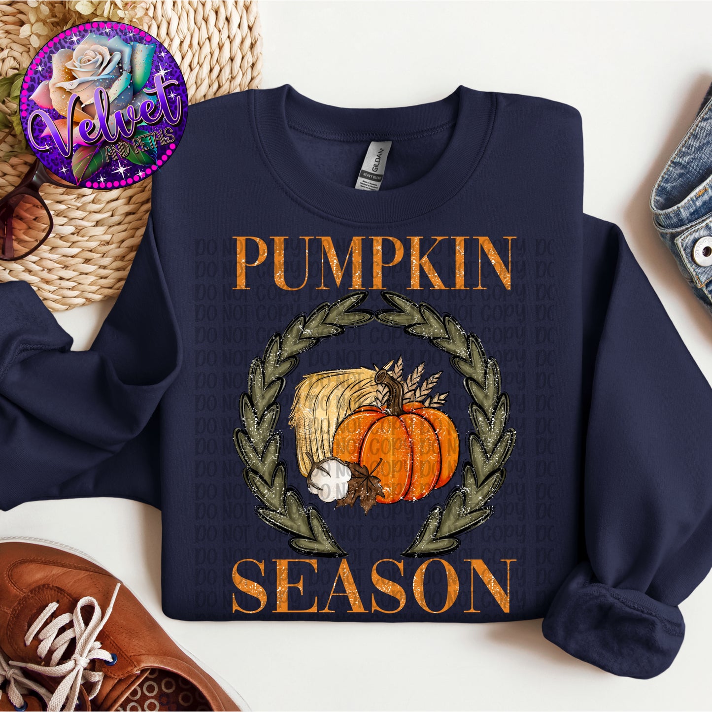 Pumpkin Season Grunge