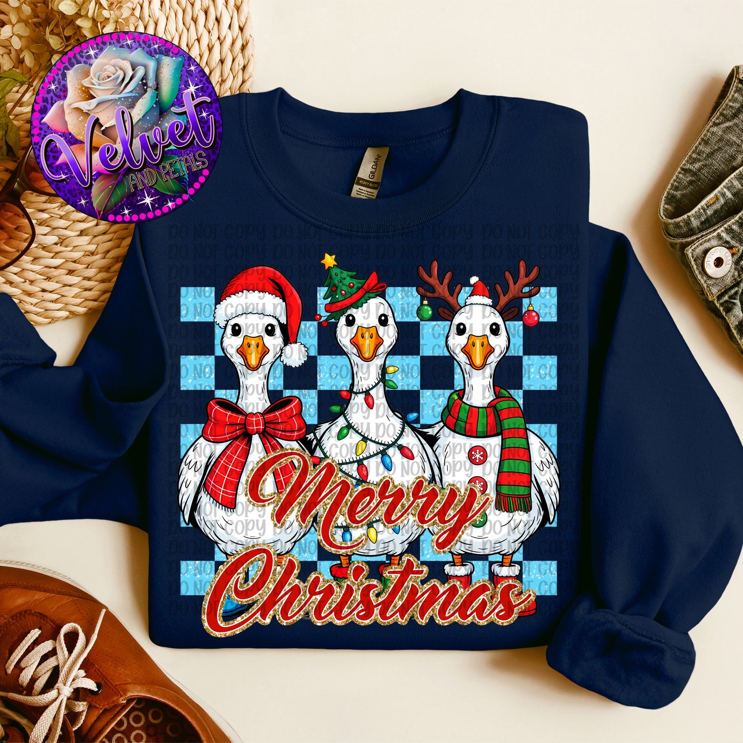 Merry Christmas Goose