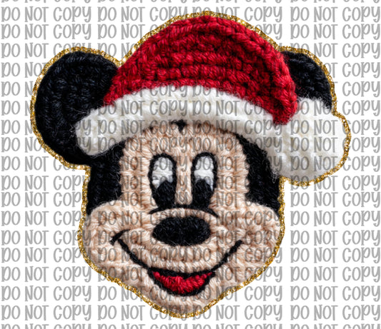 Faux Yarn Mouse