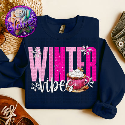 Pink Winter Vibes Cup