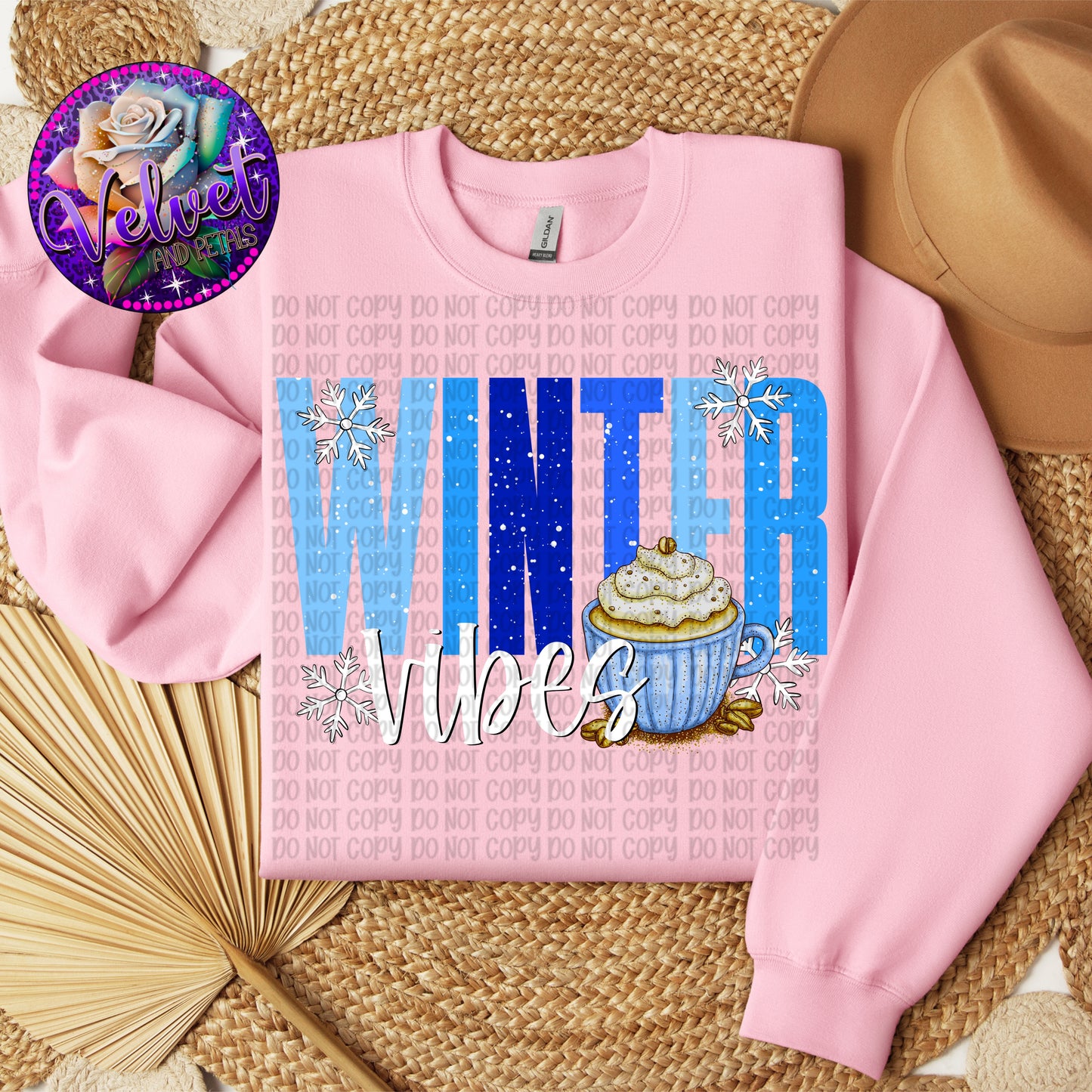Blue Winter Vibes Cup