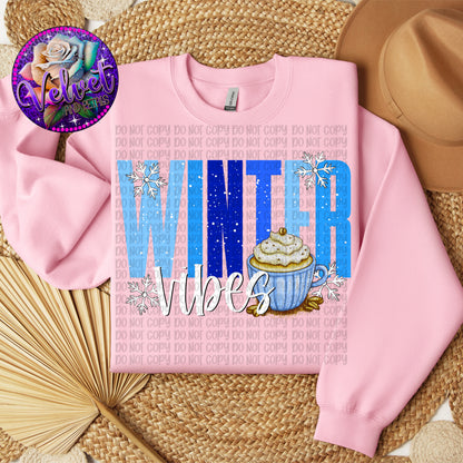 Blue Winter Vibes Cup