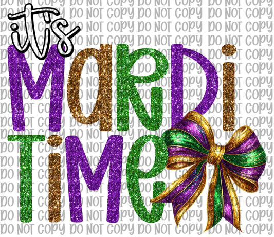 It’s Mardi Time White