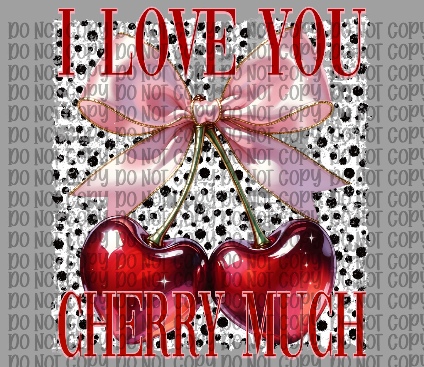 Cherry Much Dotted