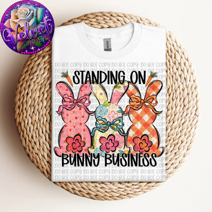 Standing On Bunny Business