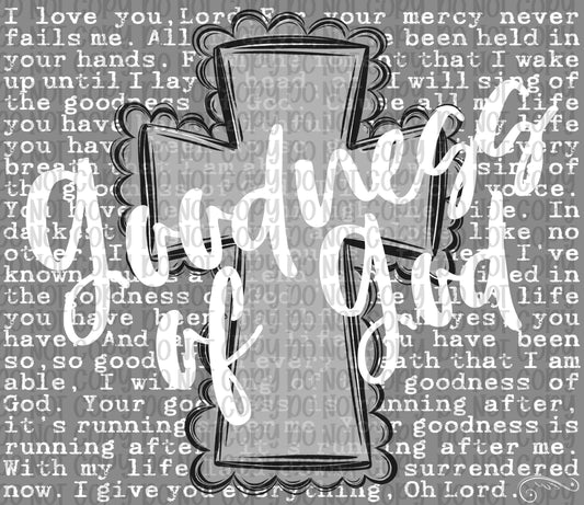 Goodness Of God White