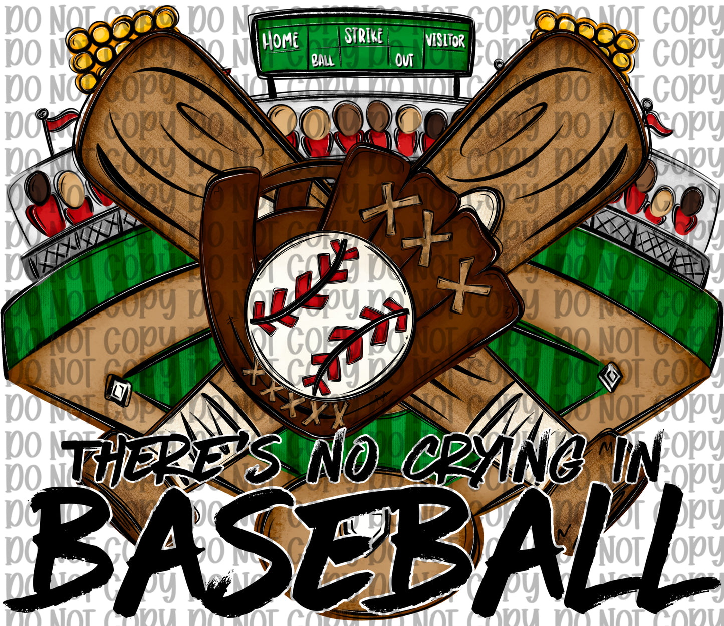 There’s No Crying In Baseball