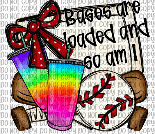 Bases Are Loaded Baseball