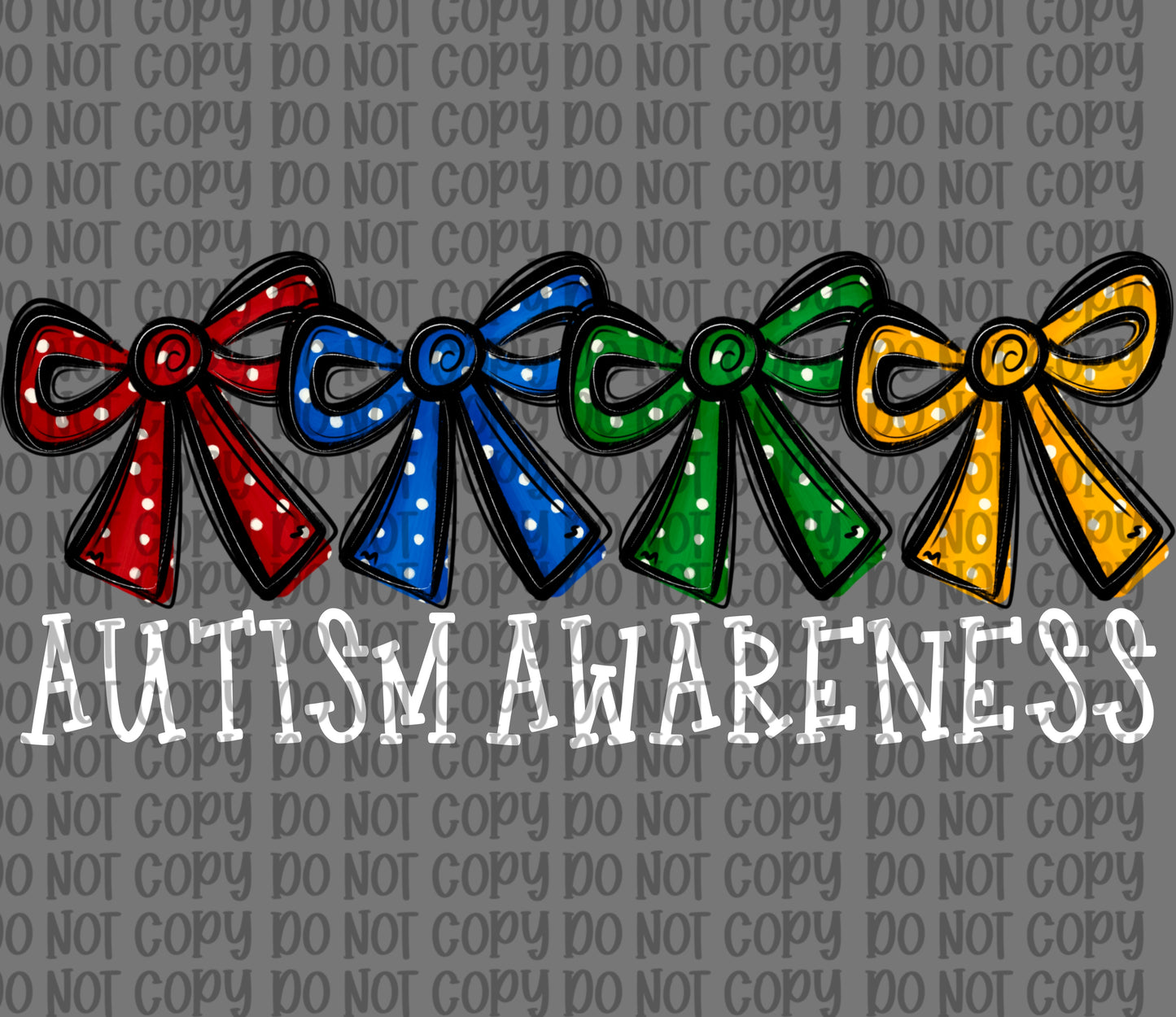 Autism Awareness White