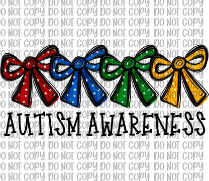 Autism Awareness Black