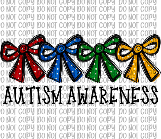 Autism Awareness Black
