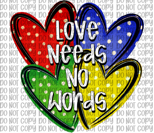 Love Needs No Words