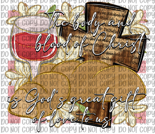 The Body And Blood Of Christ